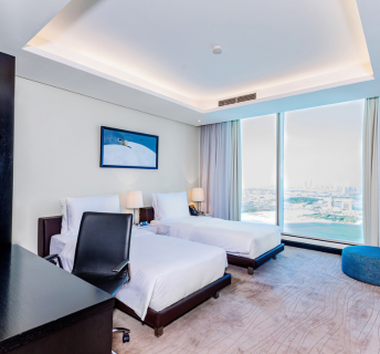 Stay in a 2-bedroom Premier Suite