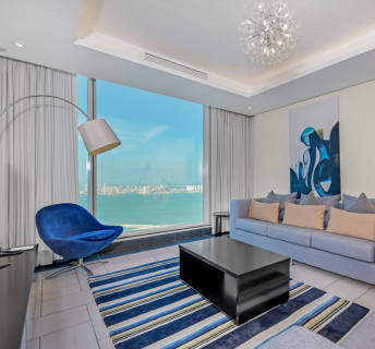 Stay in a 2-bedroom Premier Suite