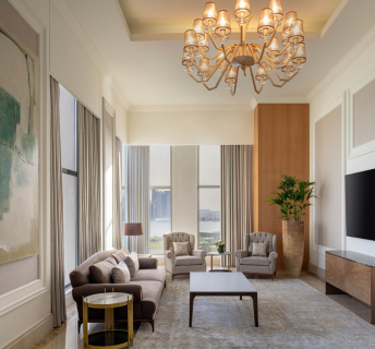 Stay in a 2-bedroom Presidential Suite